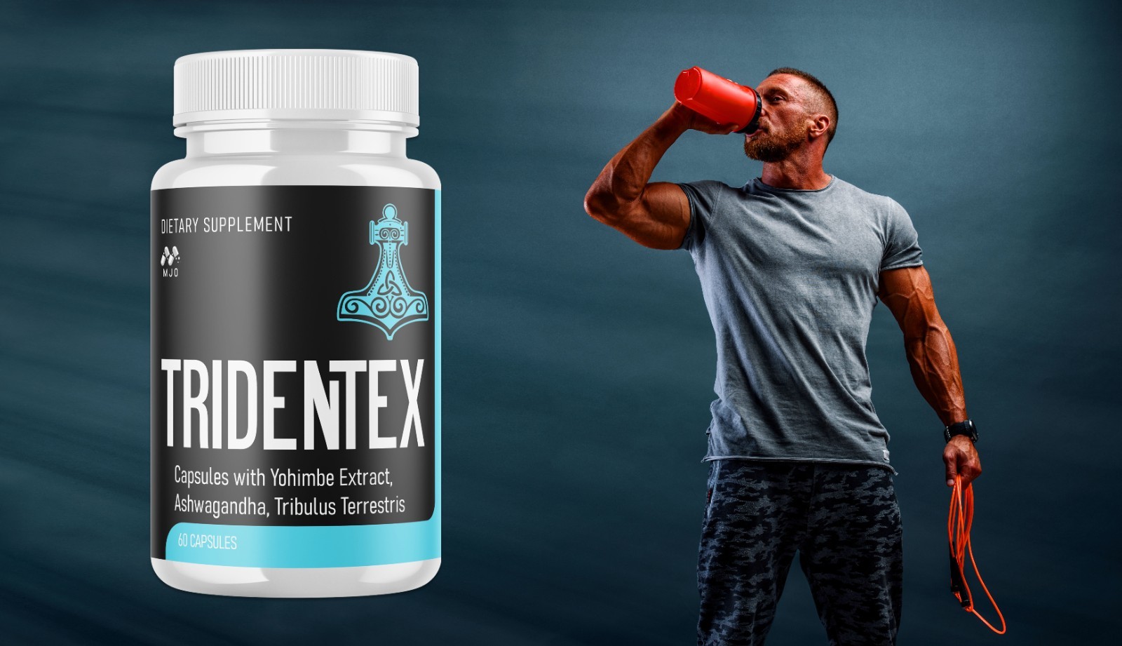 (3 Pack) Tridentex Advanced Male Health Support Formula Triden Tex 180 Capsules