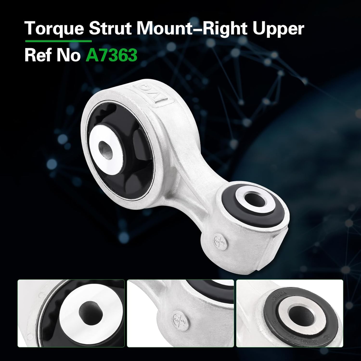 Engine Motor and Transmission Mount Kit Compatible with 2009-2014 Murano 3.5L…