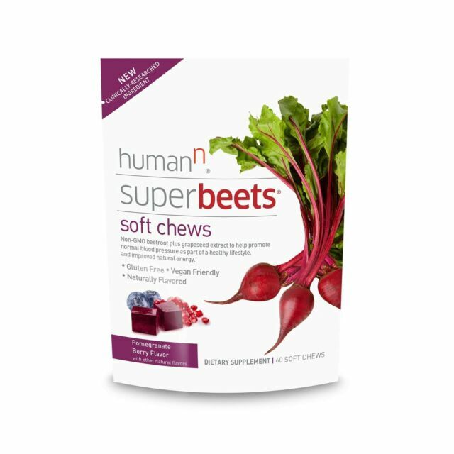Grape SuperBeets HumanN Seed Soft Chews – 60 Count