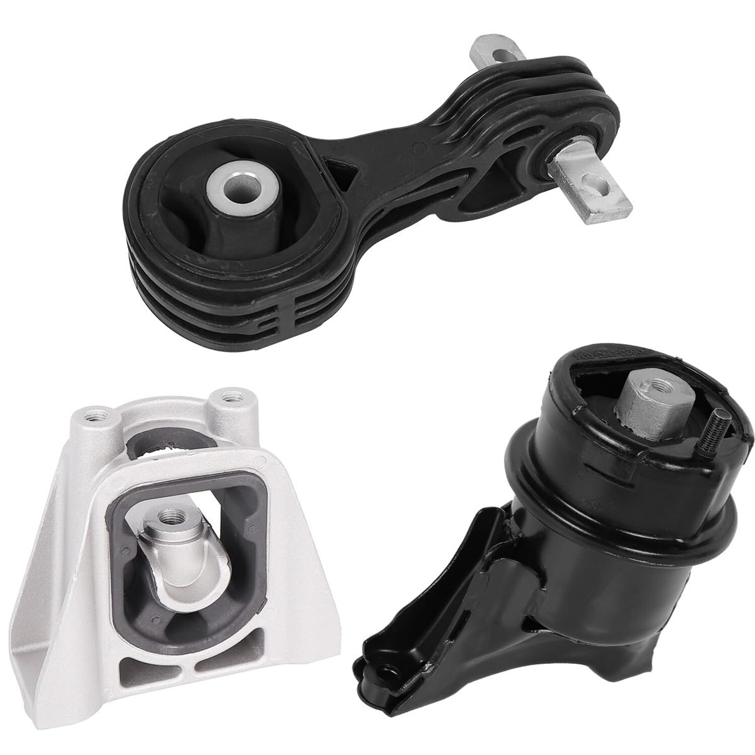 3Pcs Engine Motor Mount Compatible with Honda Civic Hybrid 1.3L 2006-2011 Tra…