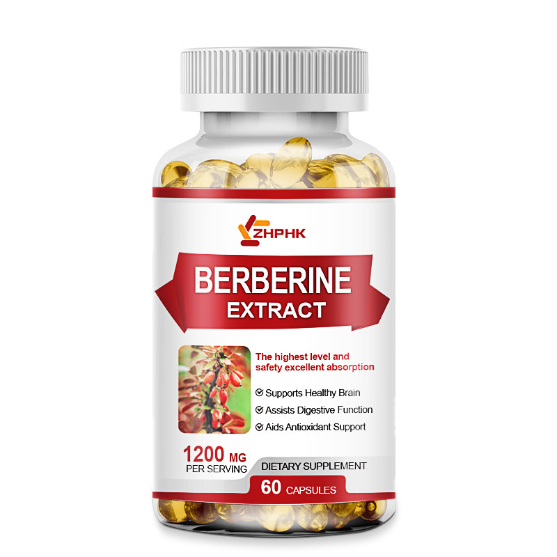 3 Packs Berberine 1200mg High Abosorption For Blood Sugar Immune 3 Months Supply
