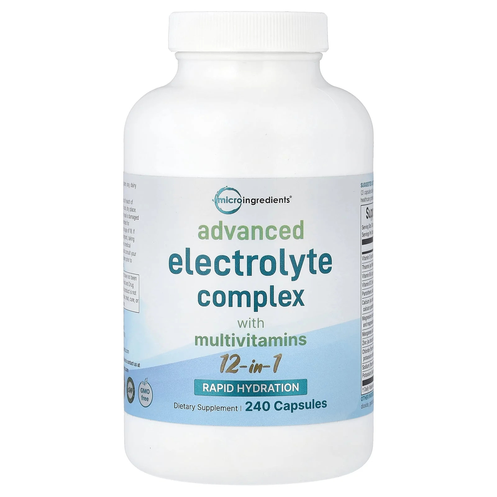 2 X Micro Ingredients, Advanced Electrolyte Complex With Multivitamins, 240 Cap