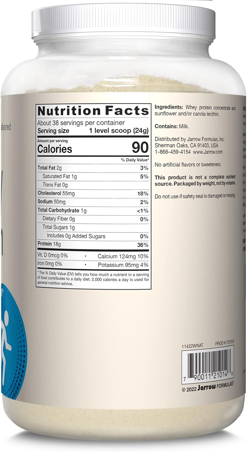 Whey Protein with 18 G of Protein, 3.8 G of Bcaas, and Glutamine, Dietary Supple