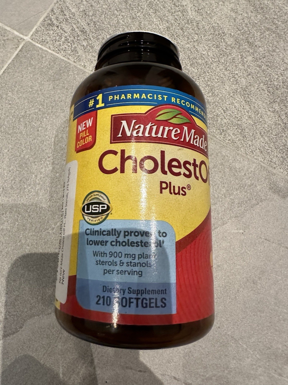 Nature Made CholestOff Plus 210 Softgels EXP2026 Plant Sterols SEALED No LID
