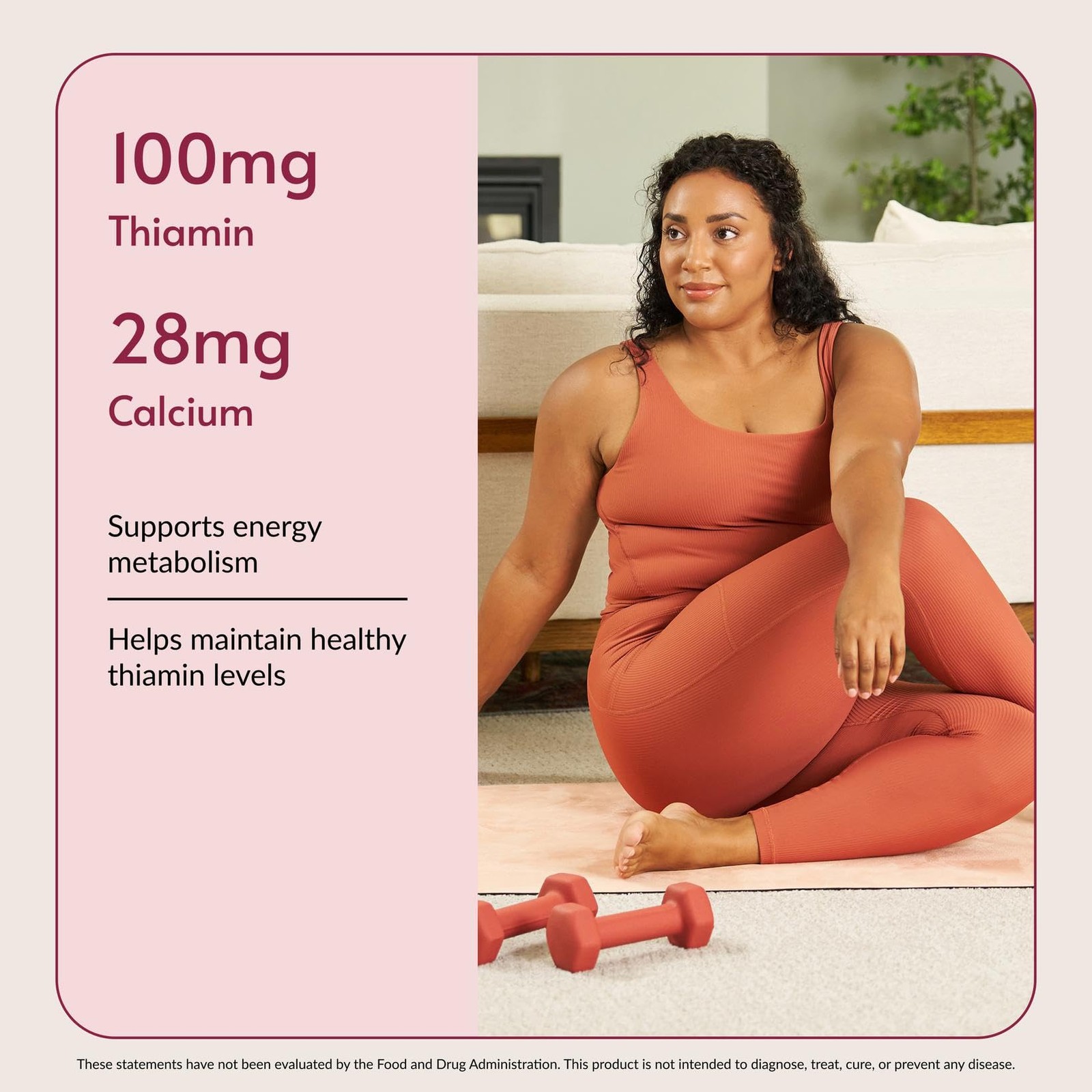 Bariatric Advantage Vitamin B1 Thiamin – 100 mg 1 Count (Pack of 90)
