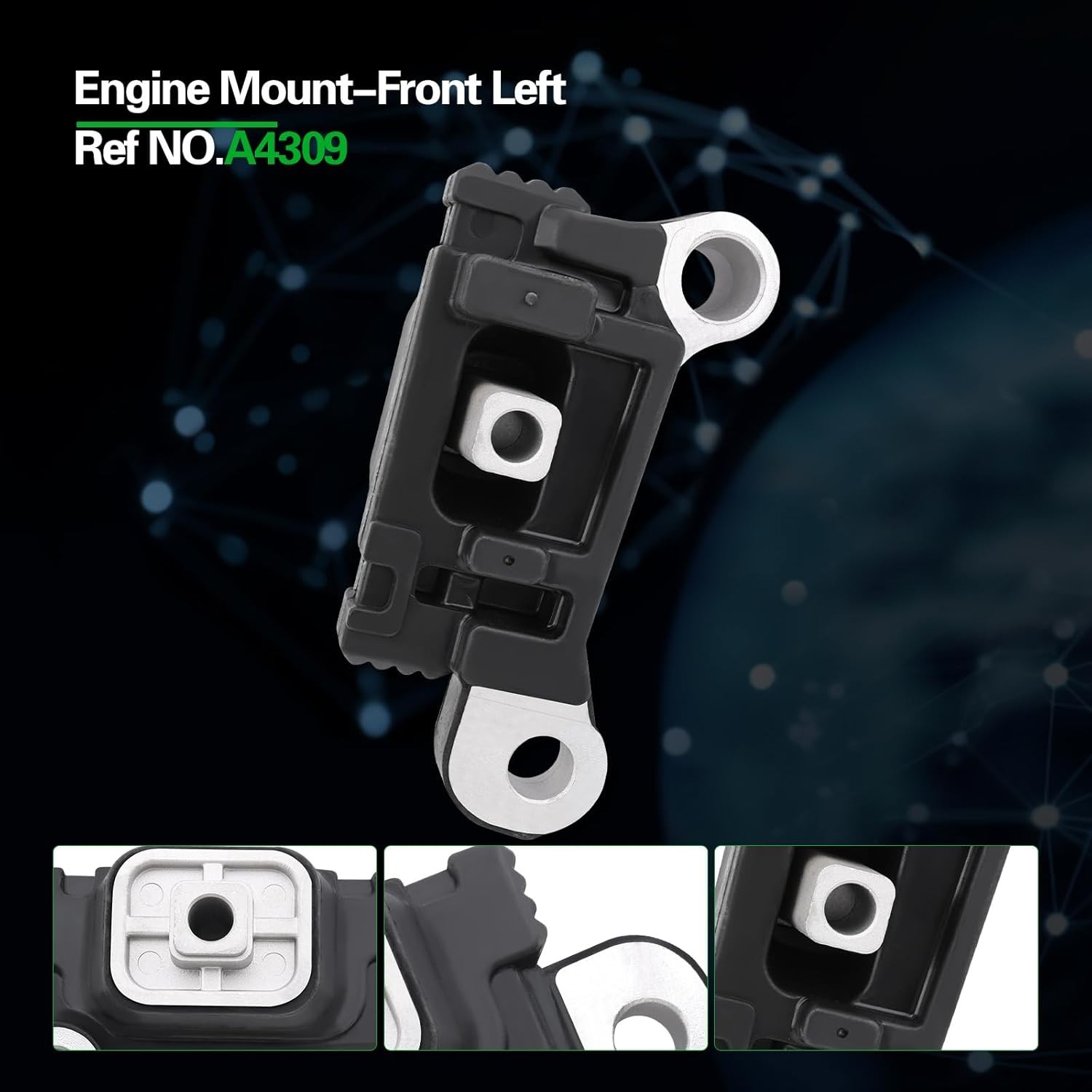 Engine Motor and Trans Mount Kit Compatible with NV200 2013-2021 & City Expre…