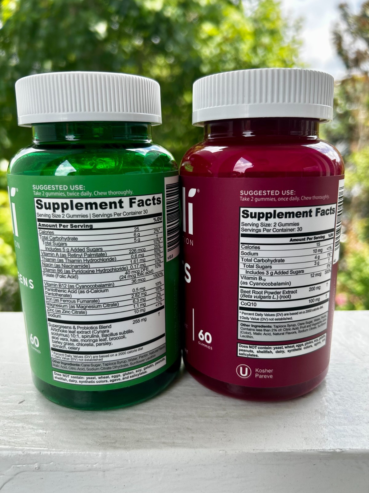 Goli Beets Supergreens Gummies 60 Gomitas Lot of 2 BRAND NEW SEALED BUNDLE