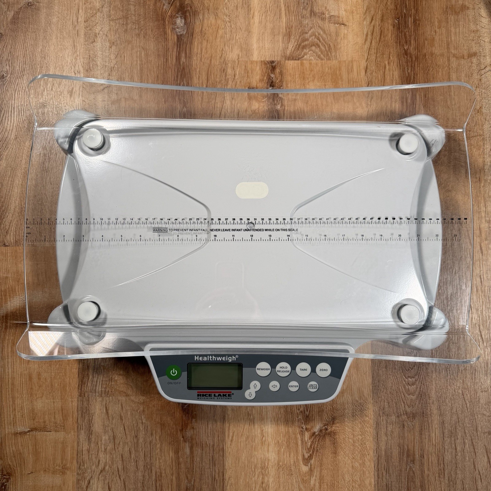 Rice Lake 650-10-1 Neonatal Scale, 10lb x 0.05oz, 10-33lb x 0.1oz