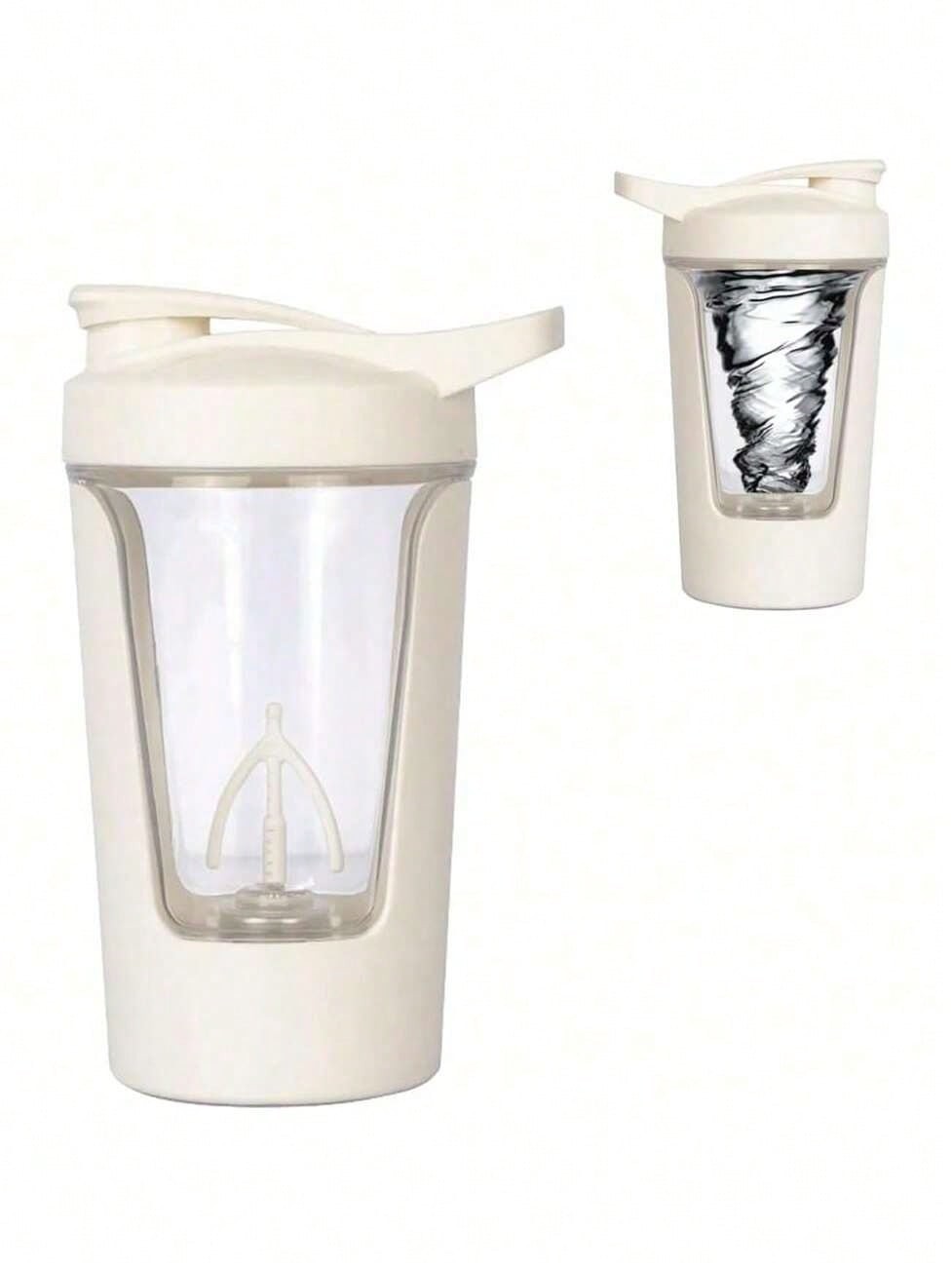 15Oz Electric Protein Shaker Bottle, USB Rechargeable Protein Shake Mixer, Porta