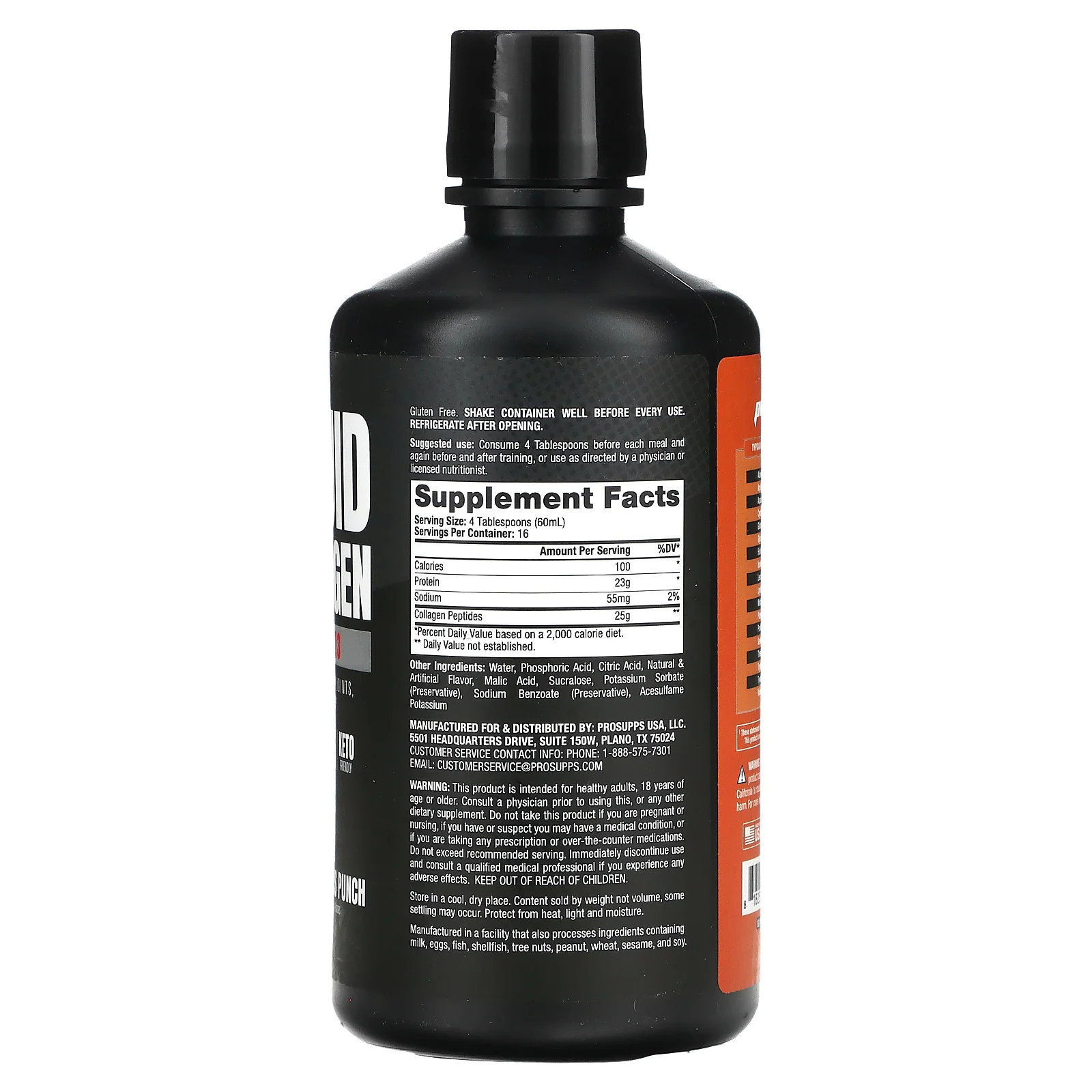 2 X ProSupps, Amino23 Liquid Collagen, Citrus Punch, 32 fl oz (960 ml)