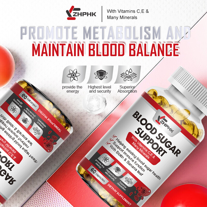 3Pack Blood Balance Support Capsules – Blood Sugar & Blood Pressure Supplement