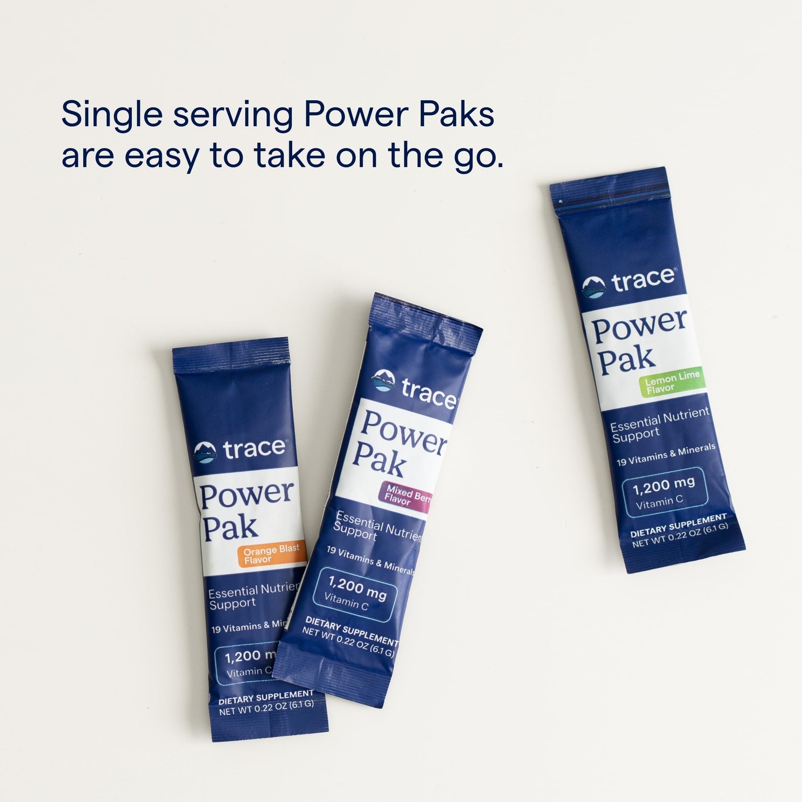 Power Pak Multivitamin and Multimineral Drink Mix 5.6 Ounces 17 Flavors