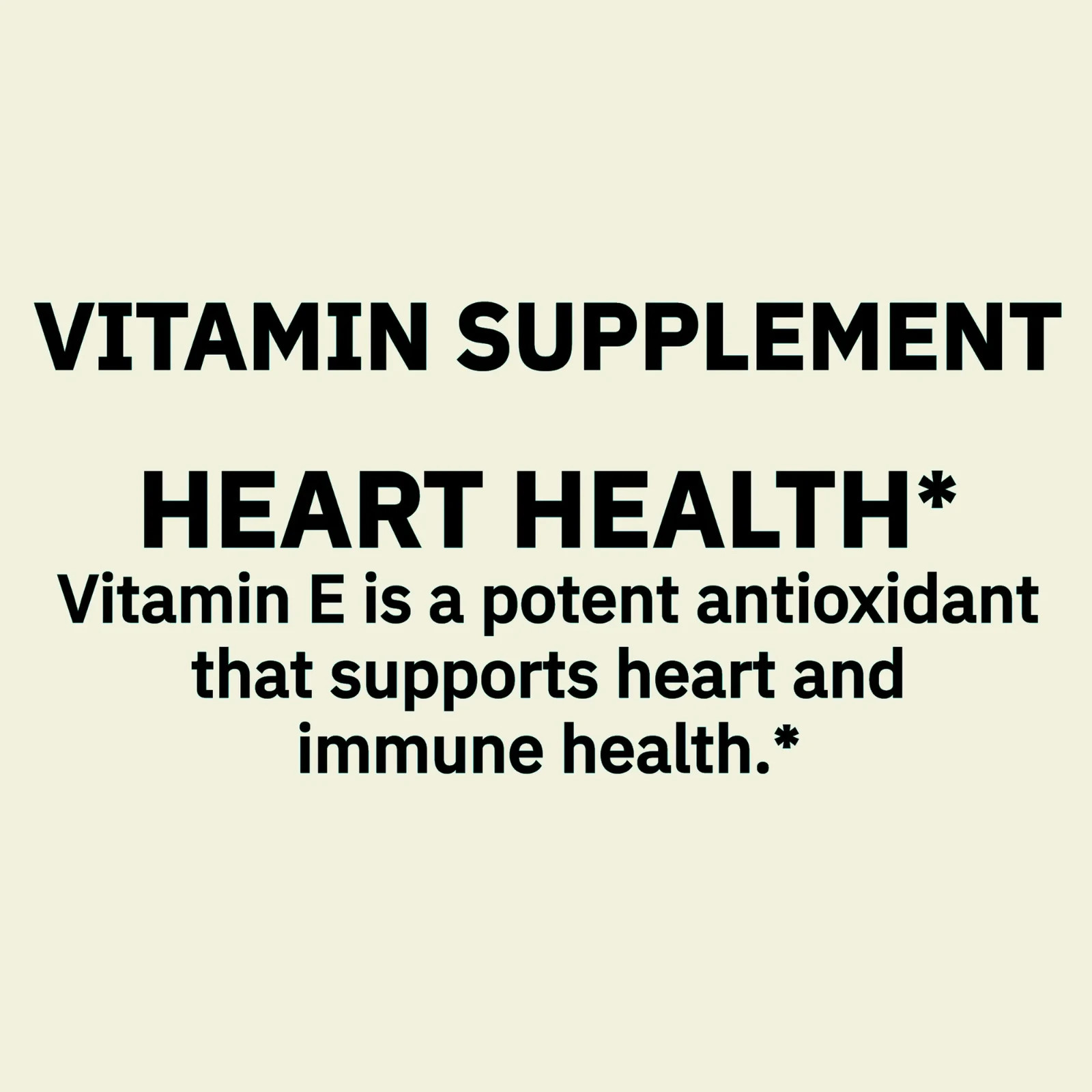 Vitamin E Heart Health Dietary Supplement Softgels, 180 mg (400 IU), 100 Count