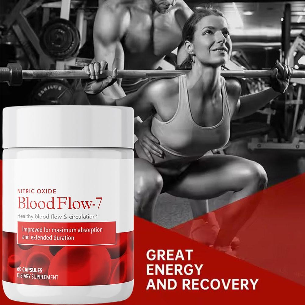 1-5 PACK Juvenon BloodFlow7 Blood Circulation Support Formula 60ct Softgels