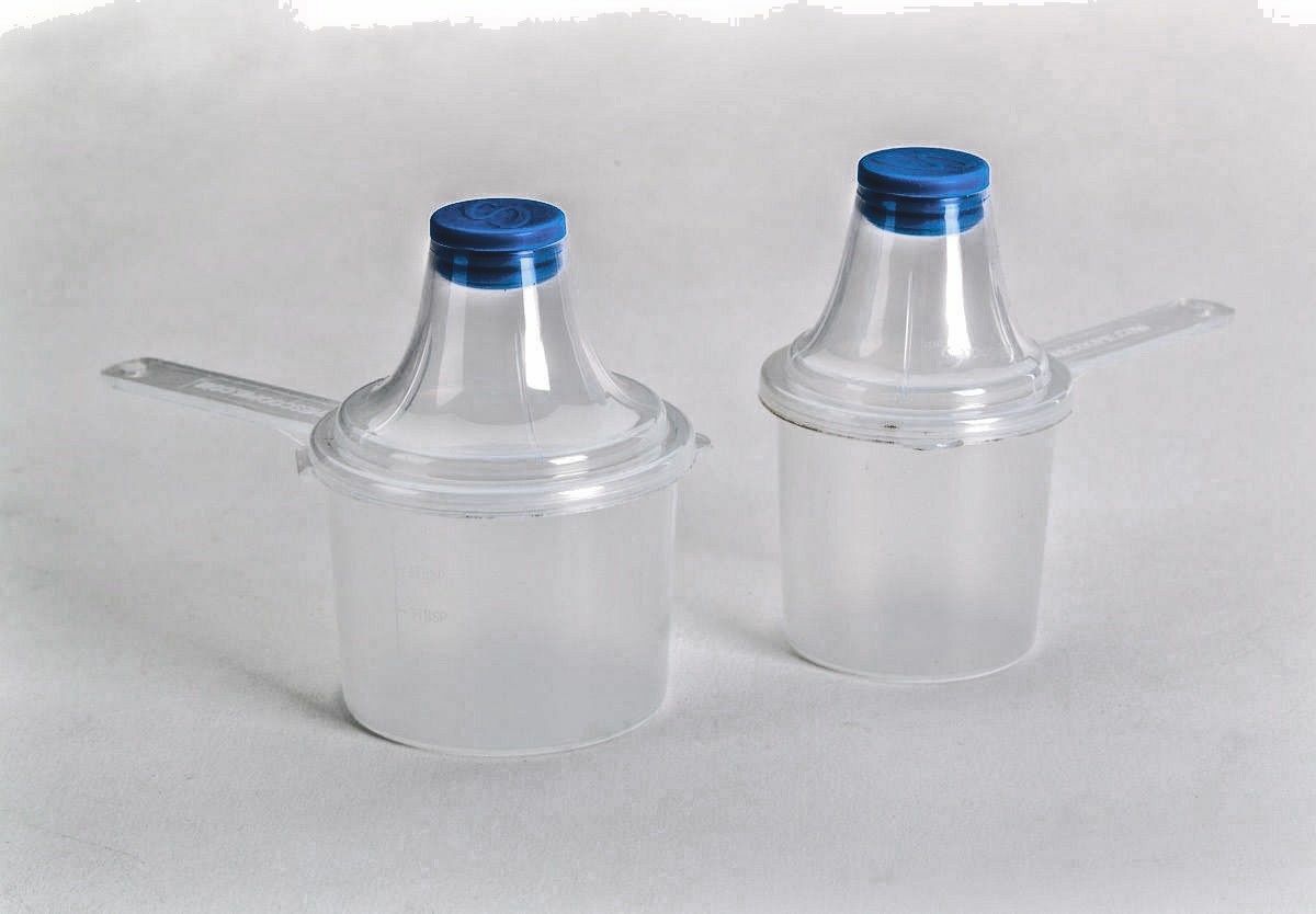 The SCOOPIE Portable Scoop and Funnel – Two (2) Pack , 60cc & 90cc CLEAR COLOR