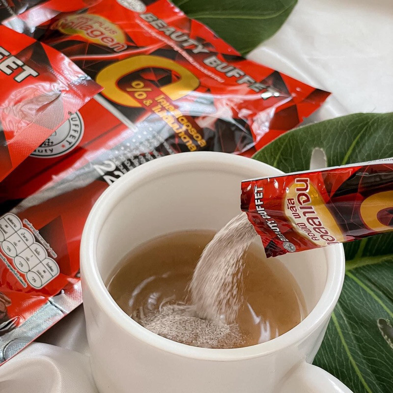 6X BEAUTY BUFFET COFFEE COLLAGEN PLUS Weight Manage Fiber Beauty Skin Sugar Free
