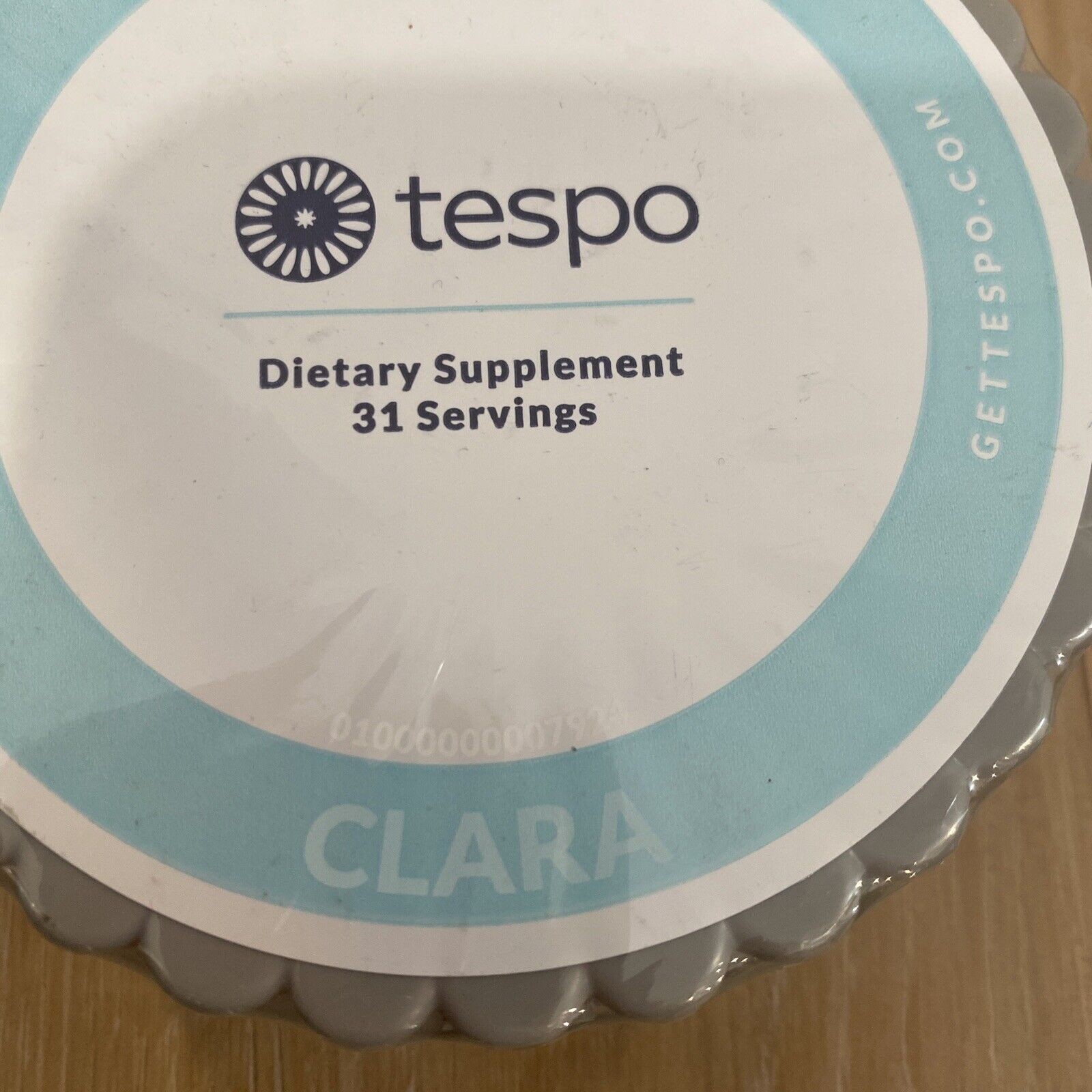Tespo Dietary Supplement “Clara” One Pod / 31 Servings Brand New