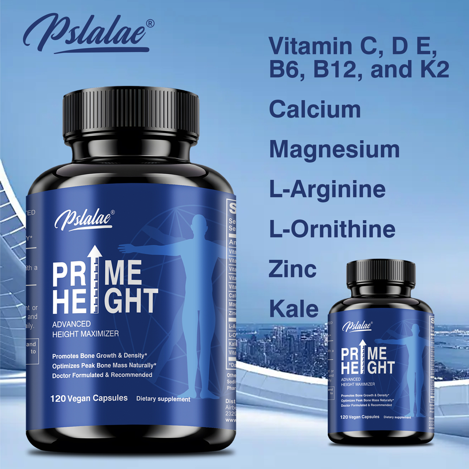 Prime Height Advanced Height Growth – Promotes Bone Growth and Bone Strength