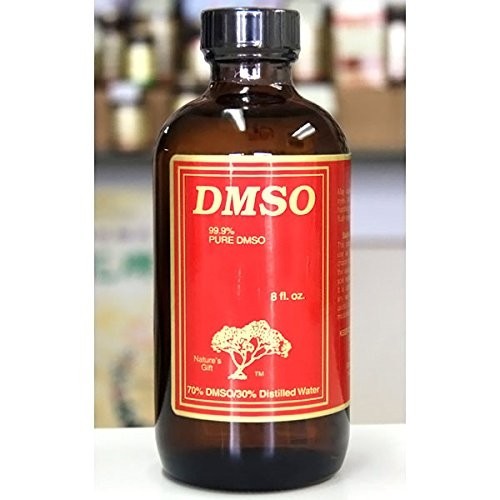 99.9% Pure DMSO Liquid – 8 fl oz, 70% DMSO & 30% Distilled Water, Pain Relief, F