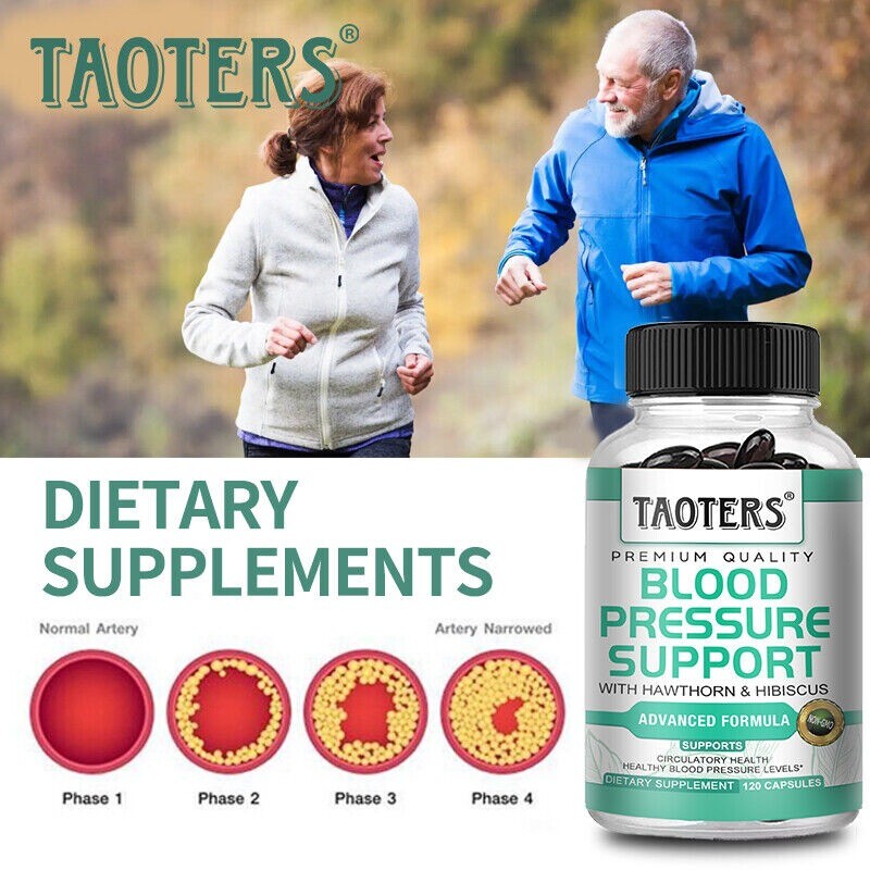 Advanced Blood Pressure Support 30 To 120 Healthy Habits Capsules