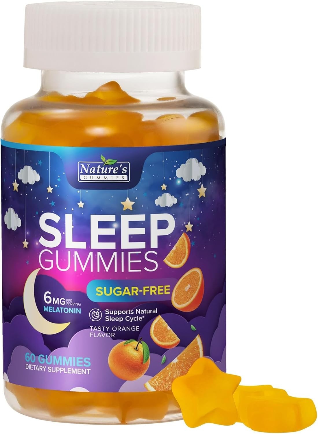 Vitamatic Sugar Free Melatonin 30mg per Gummy – 60 60 Count (Pack of 1)