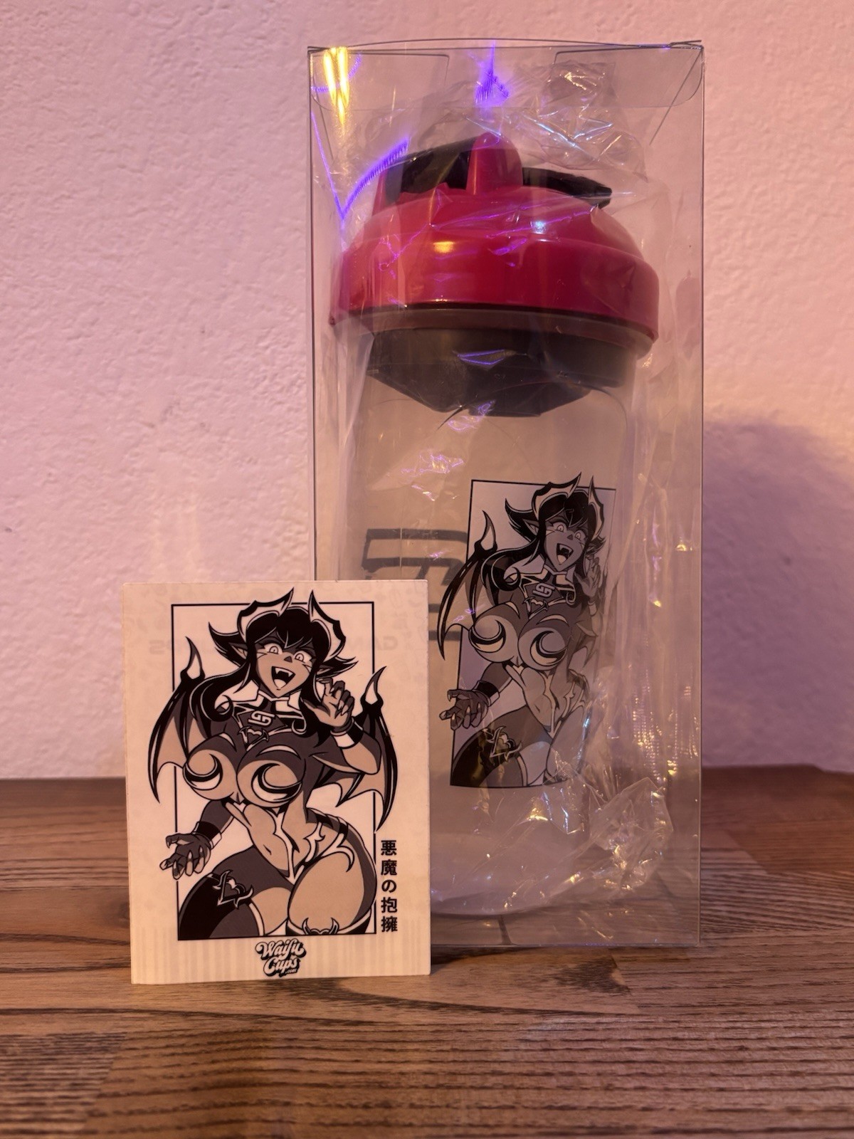 Gamersupps Waifu Cup S5.6: Demonic Embrace + Sticker – new sealed