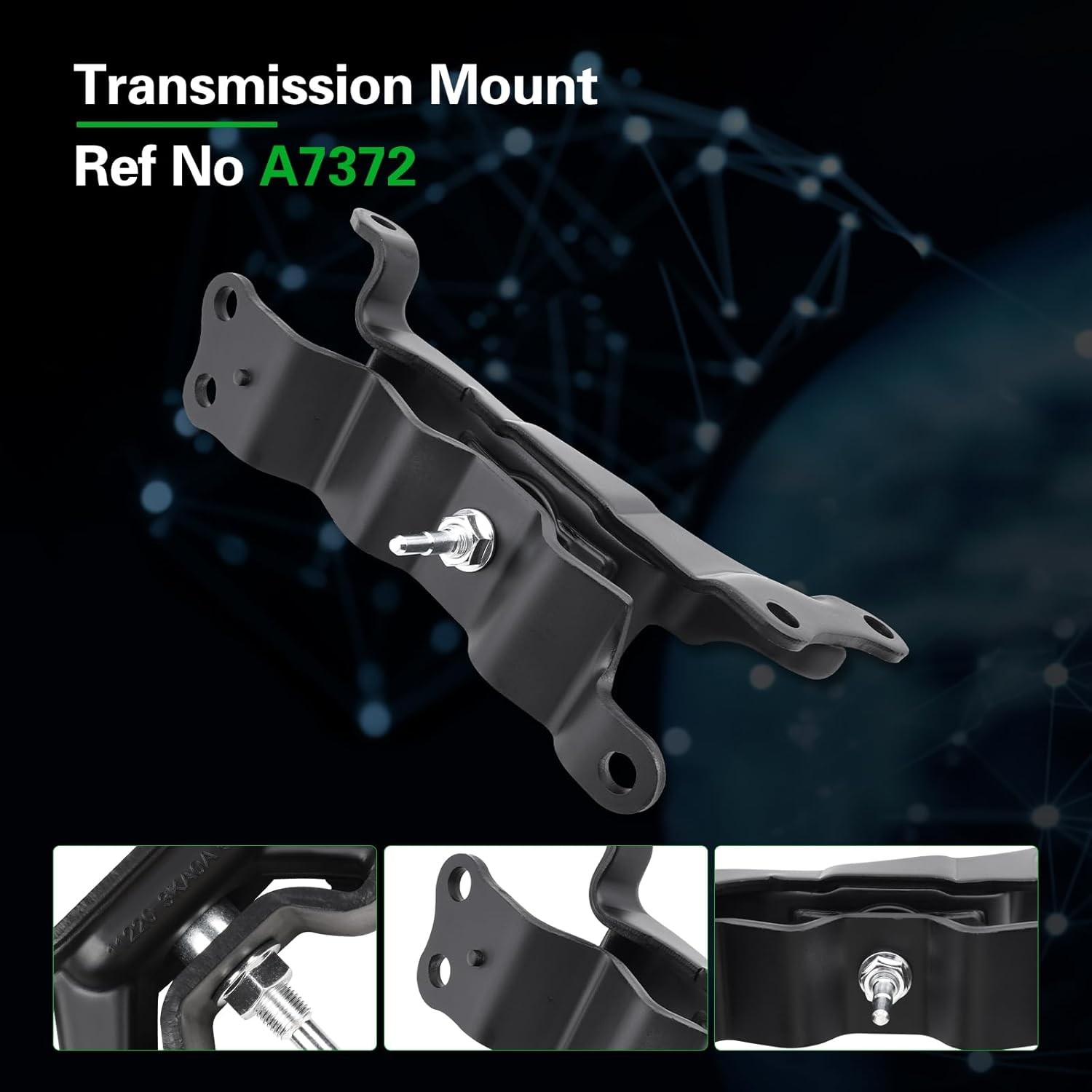 Engine Motor and Transmission Mount Kit Compatible with 2009-2014 Murano 3.5L…