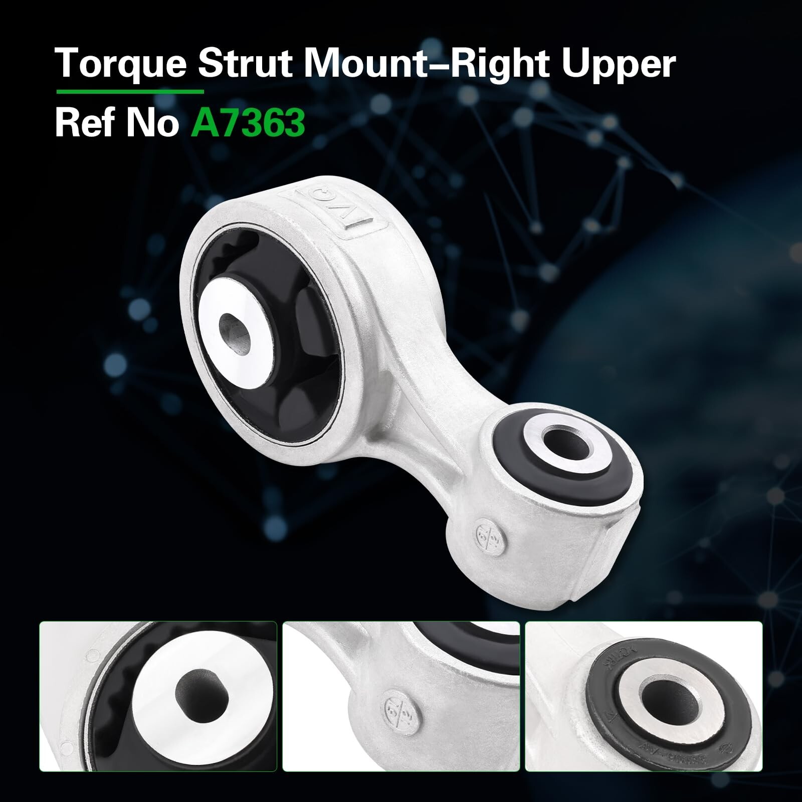 Engine Motor and Transmission Mount Kit Compatible with 2009-2014 Murano 3.5L…