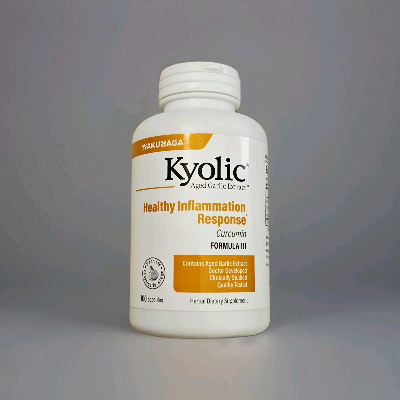 Kyolic – Healthy Inflammation Response – Curumin – 100 Capsules – Exp. 05/2028