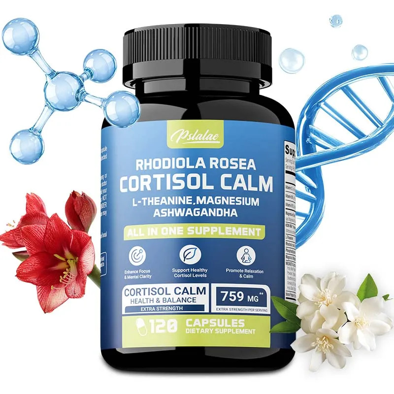 Cortisol Calm 120pcs – Relieves Stress, Balances Cortisol Response, Deep Sleep