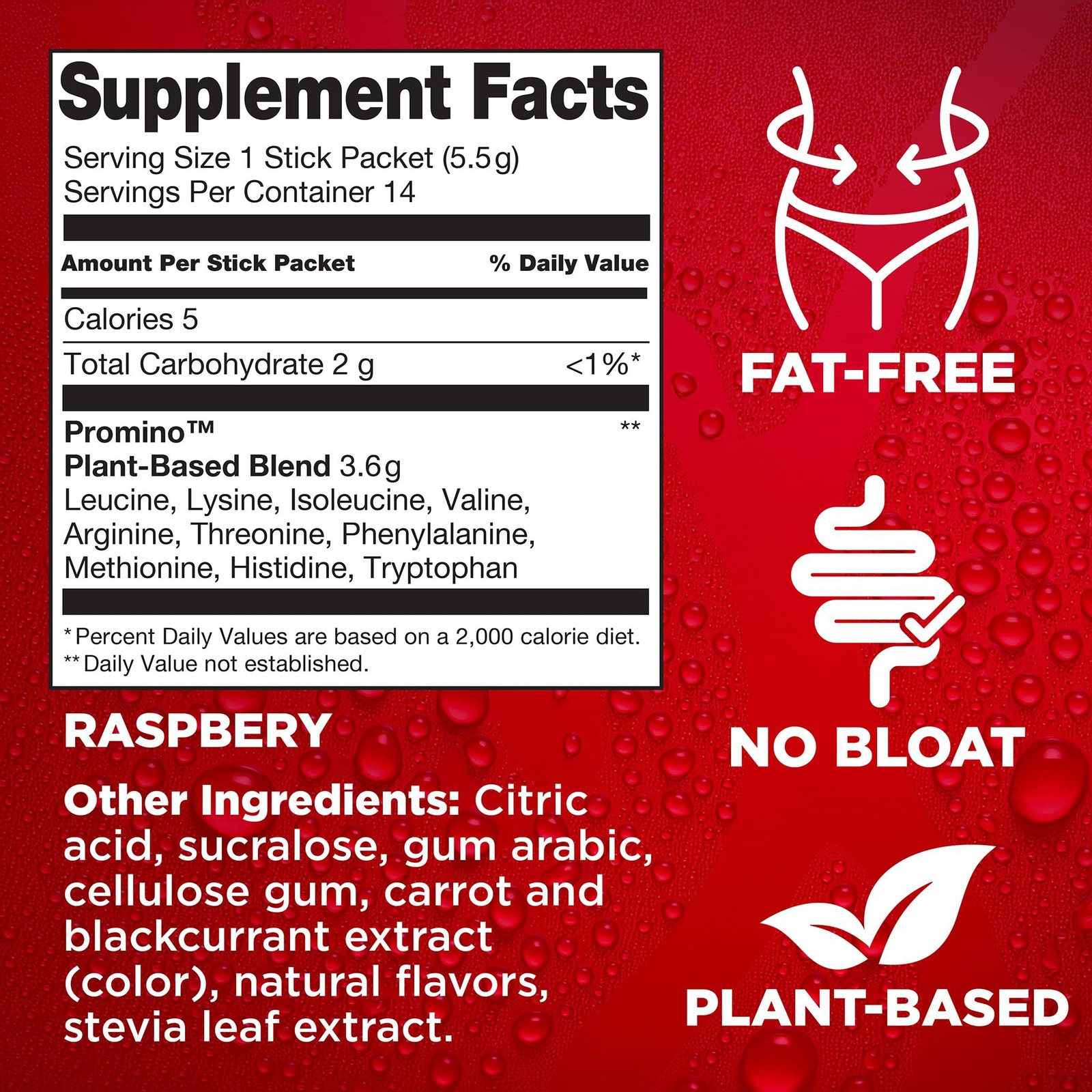 Rejuvenate Muscle Activator™, Drink Mix, Raspberry Burst, 30 Stick Packets, 0.19