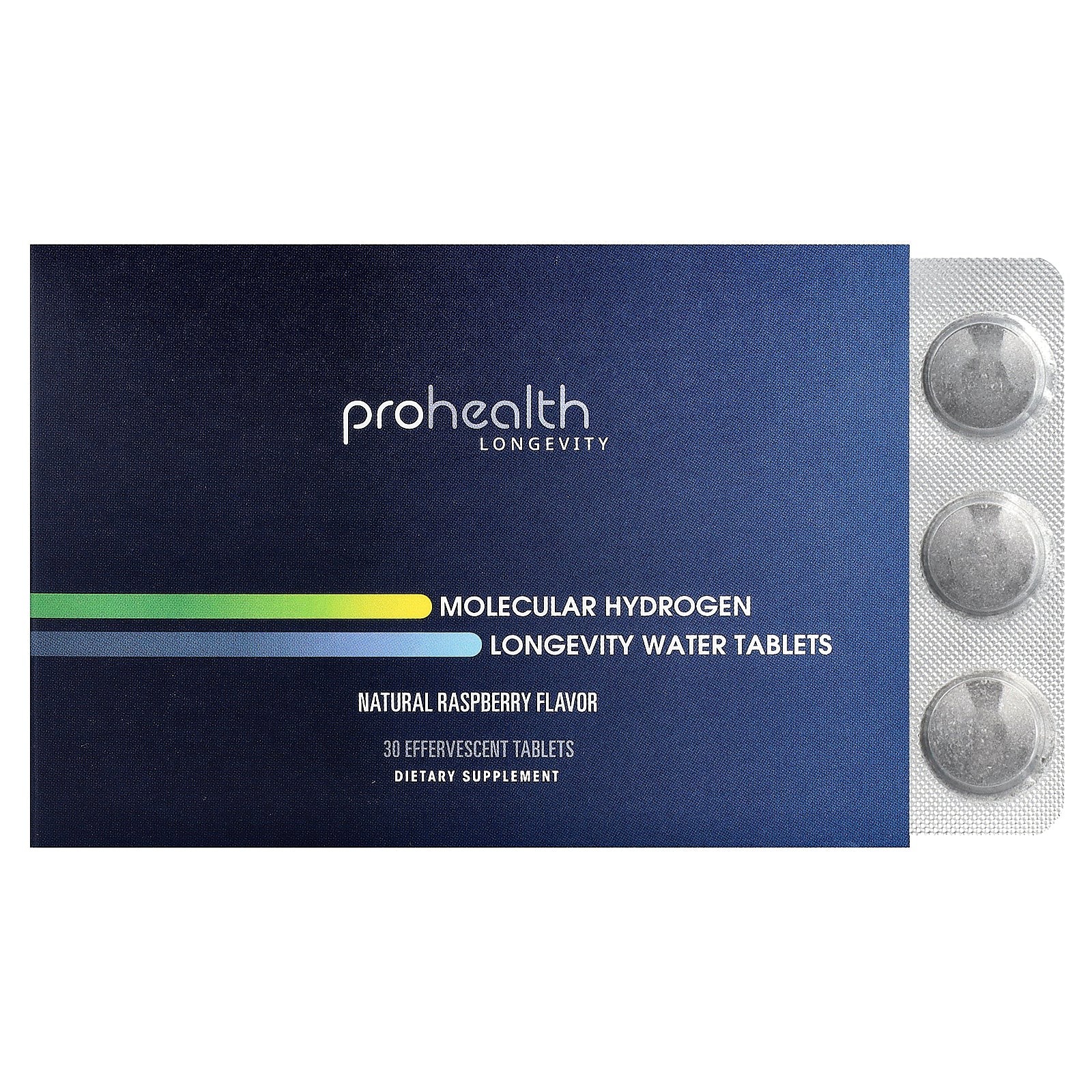 2 X ProHealth Longevity, Molecular Hydrogen Longevity Water Tablets, Natural Ra