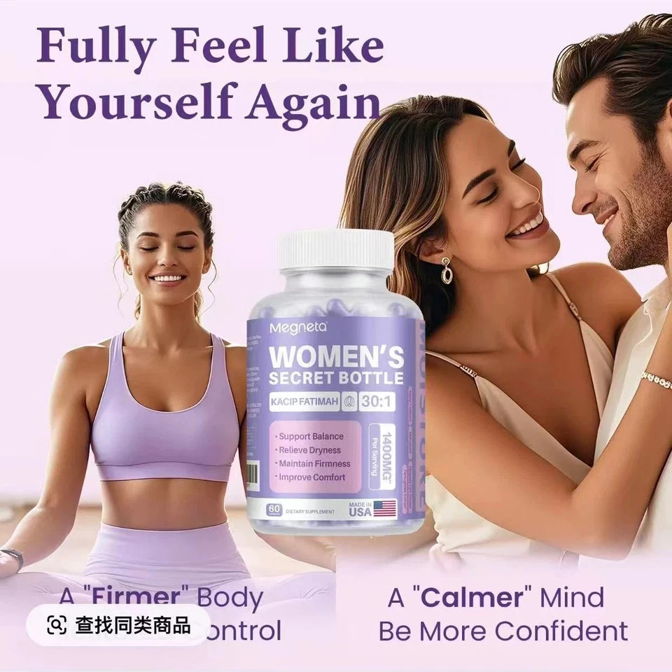 2X Women’s Secret Bottle-Vaginal Probiotics – Women pH Balance Health Supplement