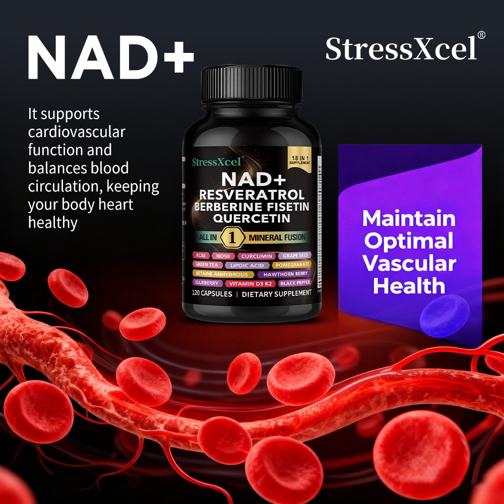 StressXcel Betaine Anhydrous Trimethylglycine (TMG) 300mg 30/60/120Caps Non-GMO