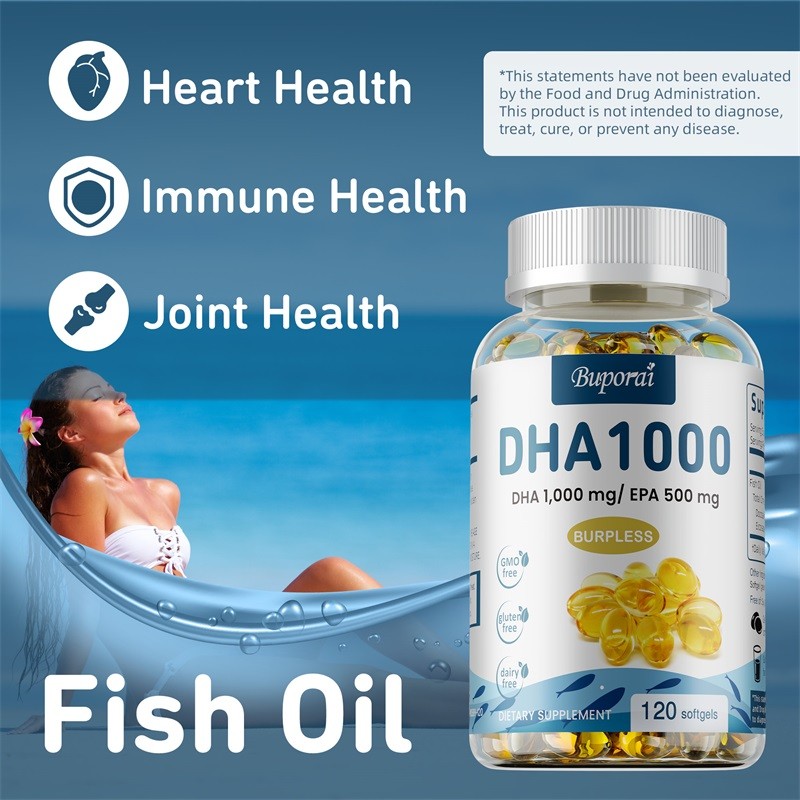 DHA 240pcs – Relieve Brain and Joint Fatigue, Support Bone and Heart Health