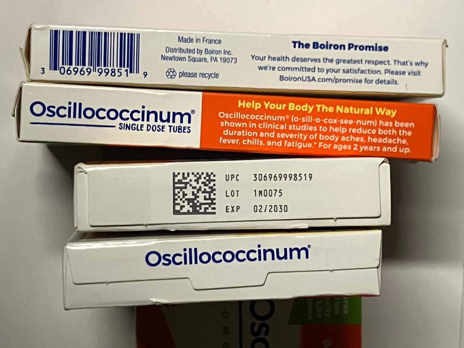 Boiron Oscillococcinum Homeo. Flu Medicine, 30 Doses Meltaway Pellets, Exp. 2/30