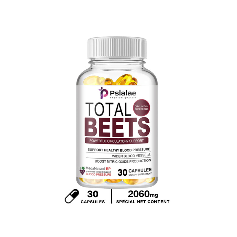 Total Beets 2060mg – Betaine Nitrate- Healthy Circulation,Blood Pressure Support