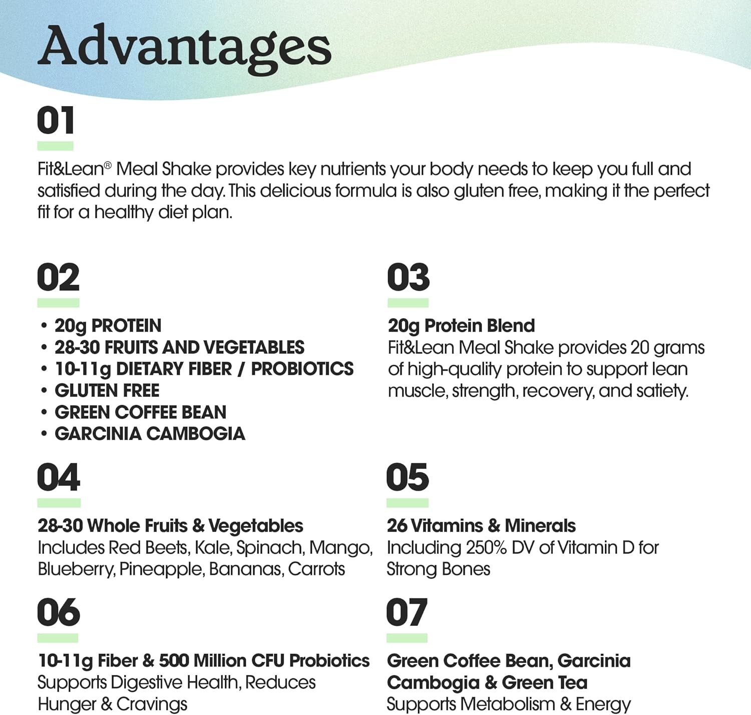 All-Natural Chocolate Meal Replacement Shake with Probiotics, 10 Servings