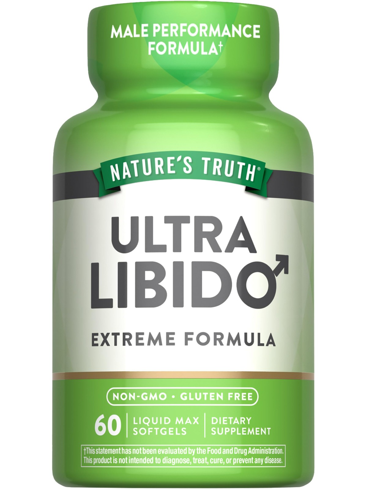 Nature’s Truth Extreme Male Formula Nutritional Supplement 60 Softgels