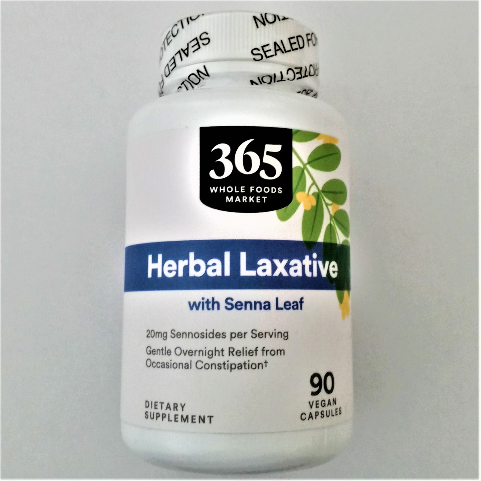 365 by Whole Foods Market Herbal Laxative 90 Vegan Capsules