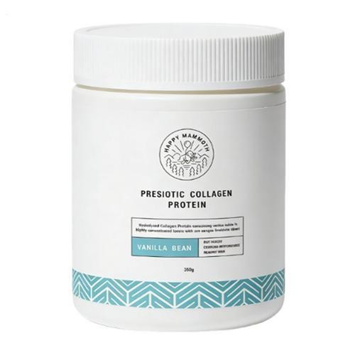 Happy Mammoth Prebiotic Collagen Protein Vanilla Bean