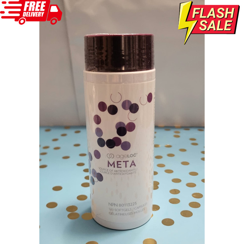 Nu Skin Pharmanex AgeLoc Meta Healty Metabolism 120 Gels New Exp. 12/28