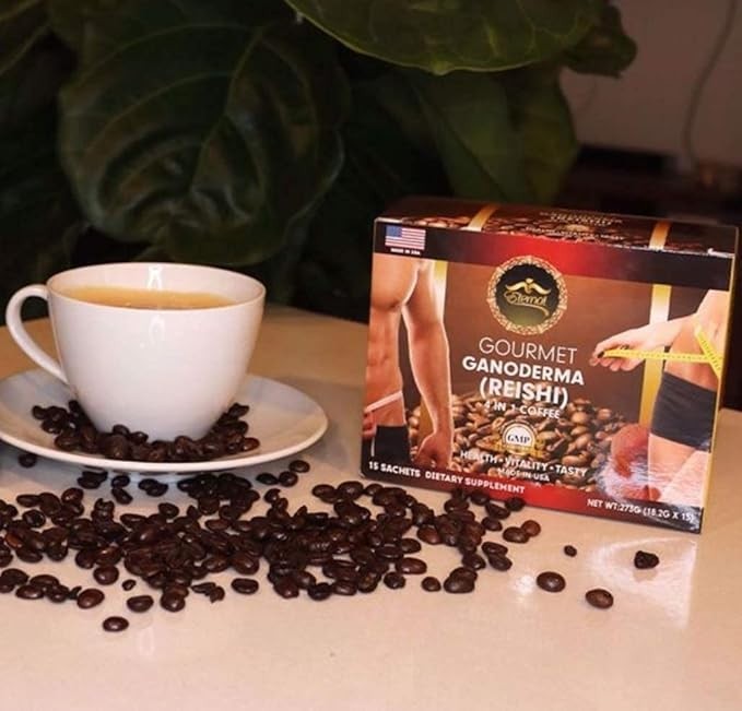 Cafe Con Ganoderma  Reishi 4 En 1 / Eternal Spirit Beauty 15 Sobres (USA SELLER)