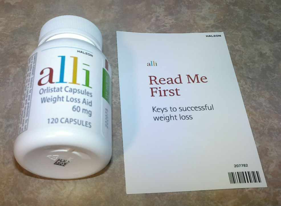alli Orlistat 60mg Refill Pack Weight Loss Aid, 120 Capsules Exp 10/2027 “NEW”