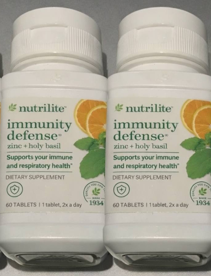 Nutrilite Immunity Defense Zinc + Holy Basil -120 Tablets