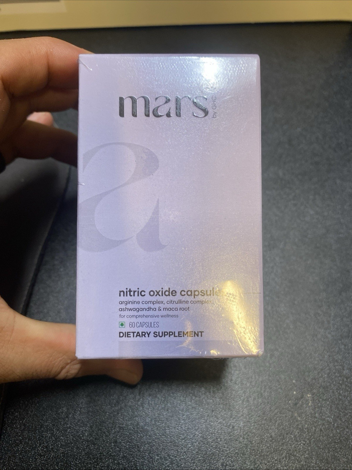 Sealed Mars Nitric Oxide Supplement, 60 Caps
