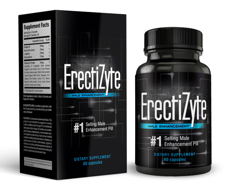 ErectiZyte – #1 Male Enhancement Pill – HUGE Size, Performance, Libido, Energy
