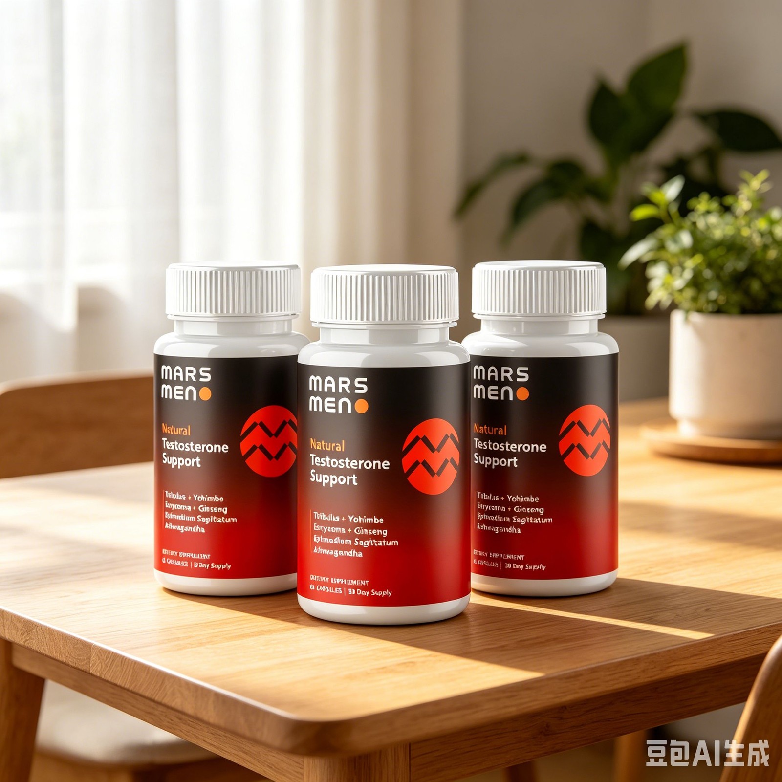 3-Pack Mars Men Capsules – MarsMen Men for Capsules Health – 180 Capsules