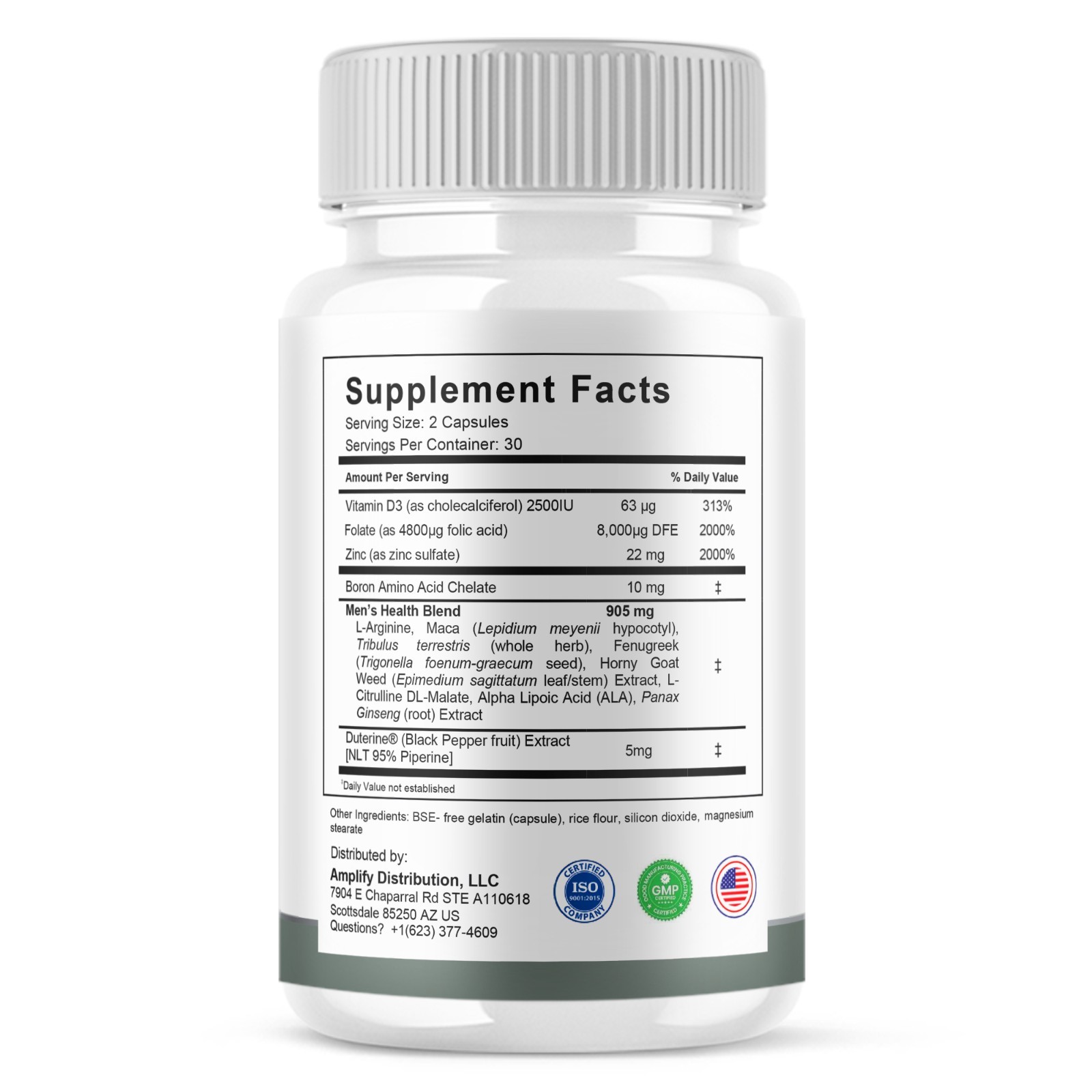 Virilix Premium Performance and Health Management Pills (60 Capsules)