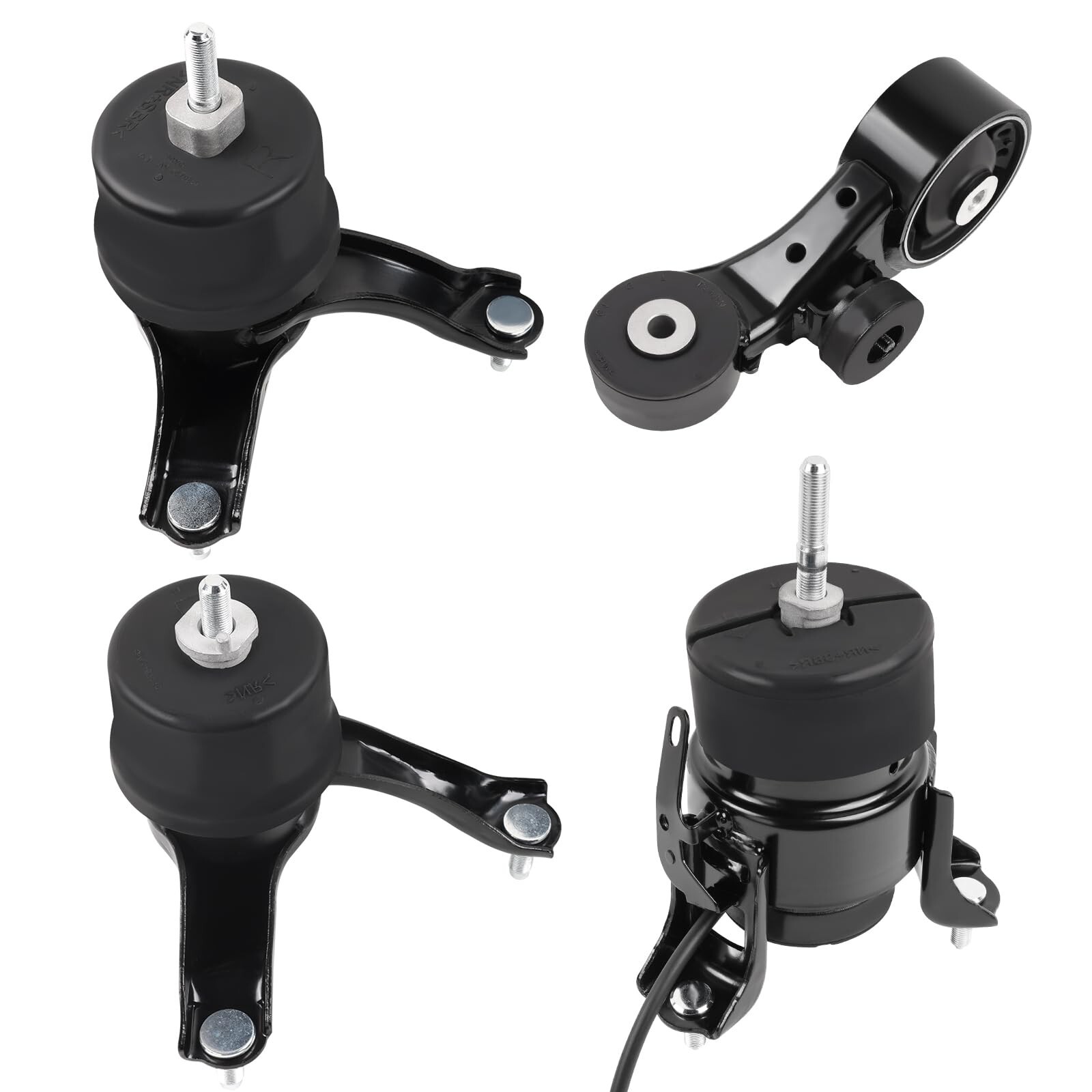Engine Motor and Transmission Mount Kit Compatible with 2007-2010 Sienna 3.5L…